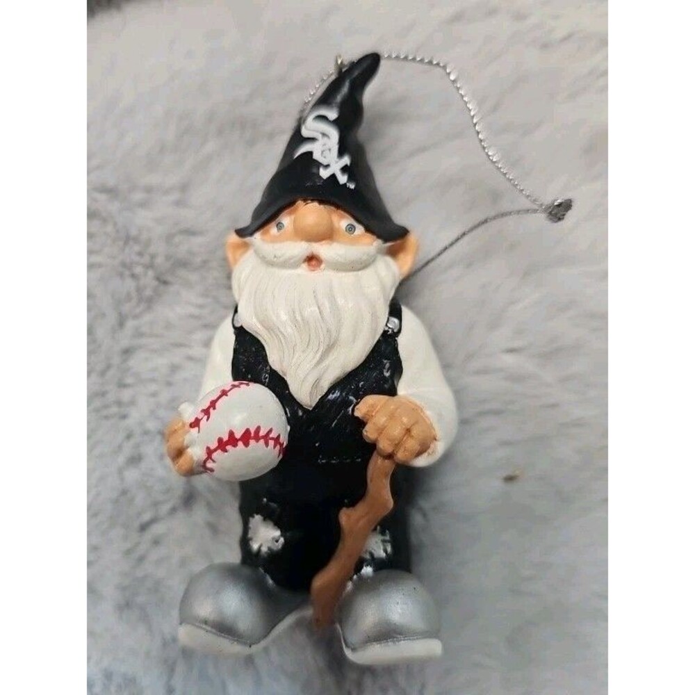 Vintage Chicago White Sox Garden Gnome FOCO MLB Collectible VGC